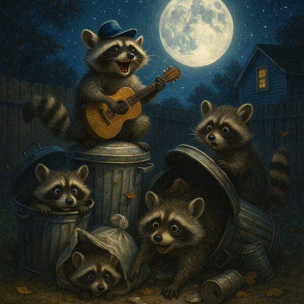 Raccoon Blues - Waldemar Silbermann (Rainy November)